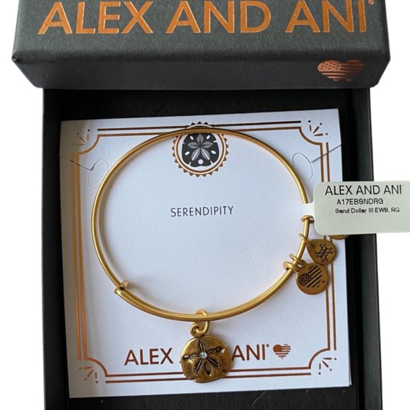 Alex and Ani Jewelry - Alex and Ani Serendipity Charm Bangle  NEW